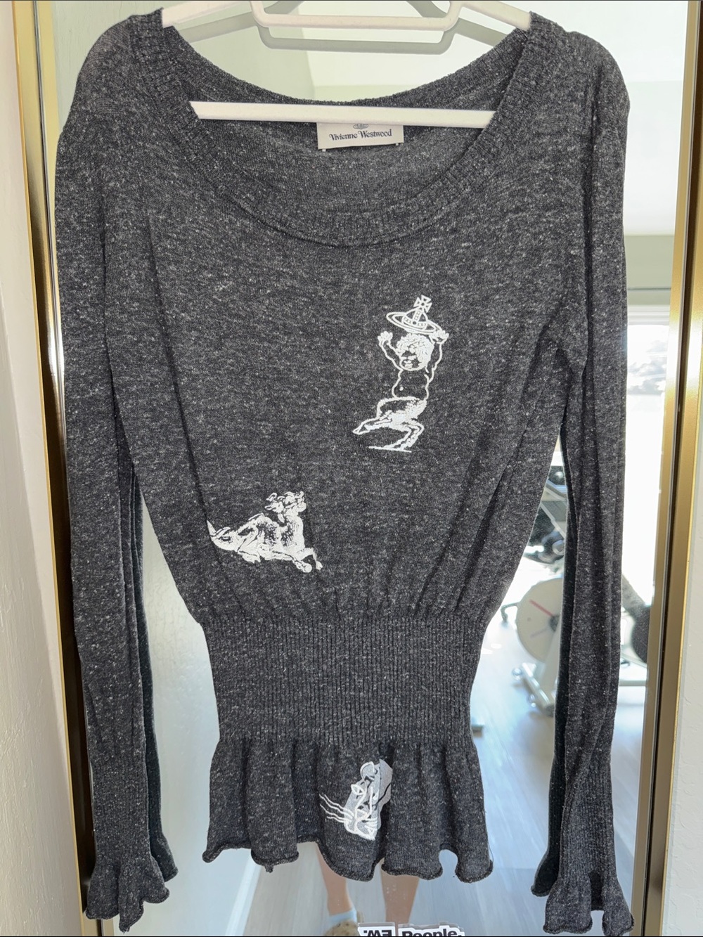 Vivienne Westwood Gray Chimera Sweater